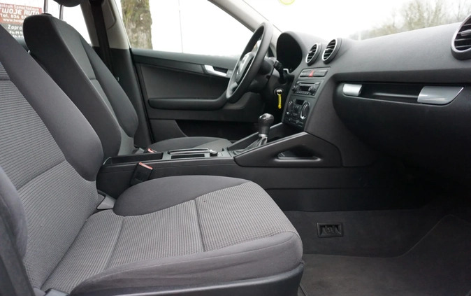 Audi A3 cena 16900 przebieg: 241000, rok produkcji 2006 z Brzesko małe 191